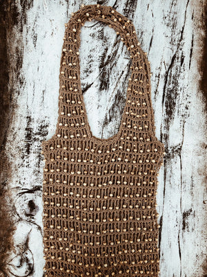 Bali Bamboo tote bag - Wanderlust Factory® ☽ Mobile Fashion Boutique 