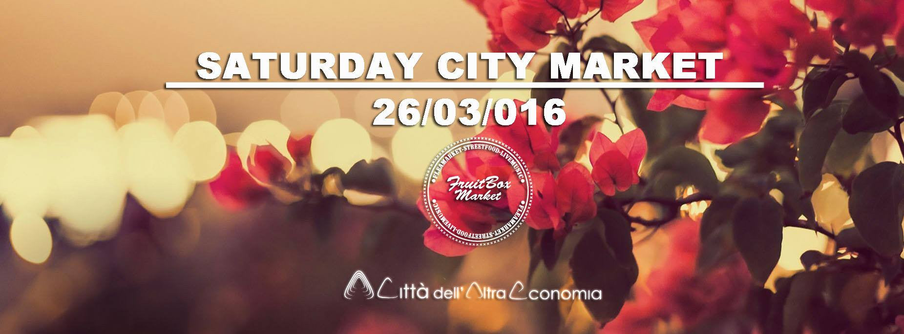 Sabato 26 Marzo - Fruit Box Market @Città dell'Altra Economia