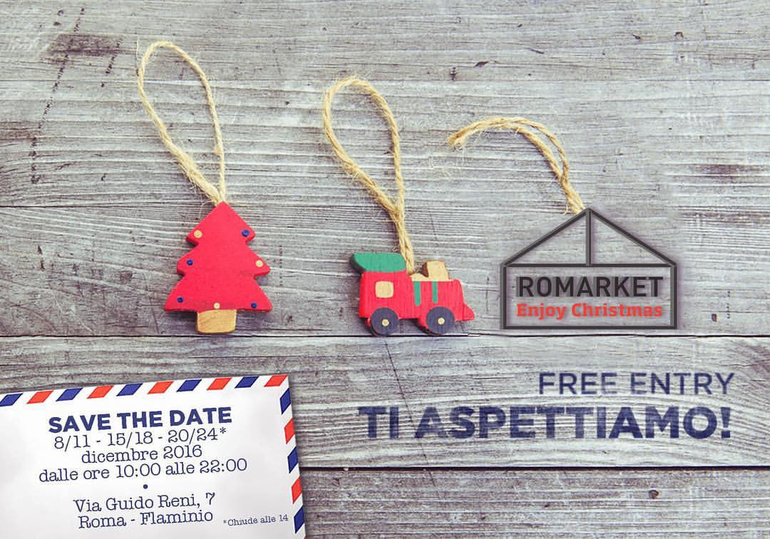 RoMarket 2016: l'8 Dicembre l'inaugurazione!