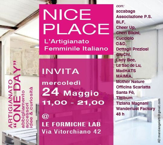 ONE DAY Market @Le Formiche Lab