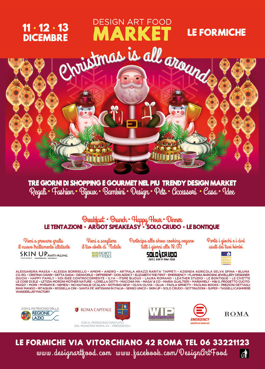 11-12-13 Dicembre: Wanderlust Factory @Le Formiche #christmasmarket