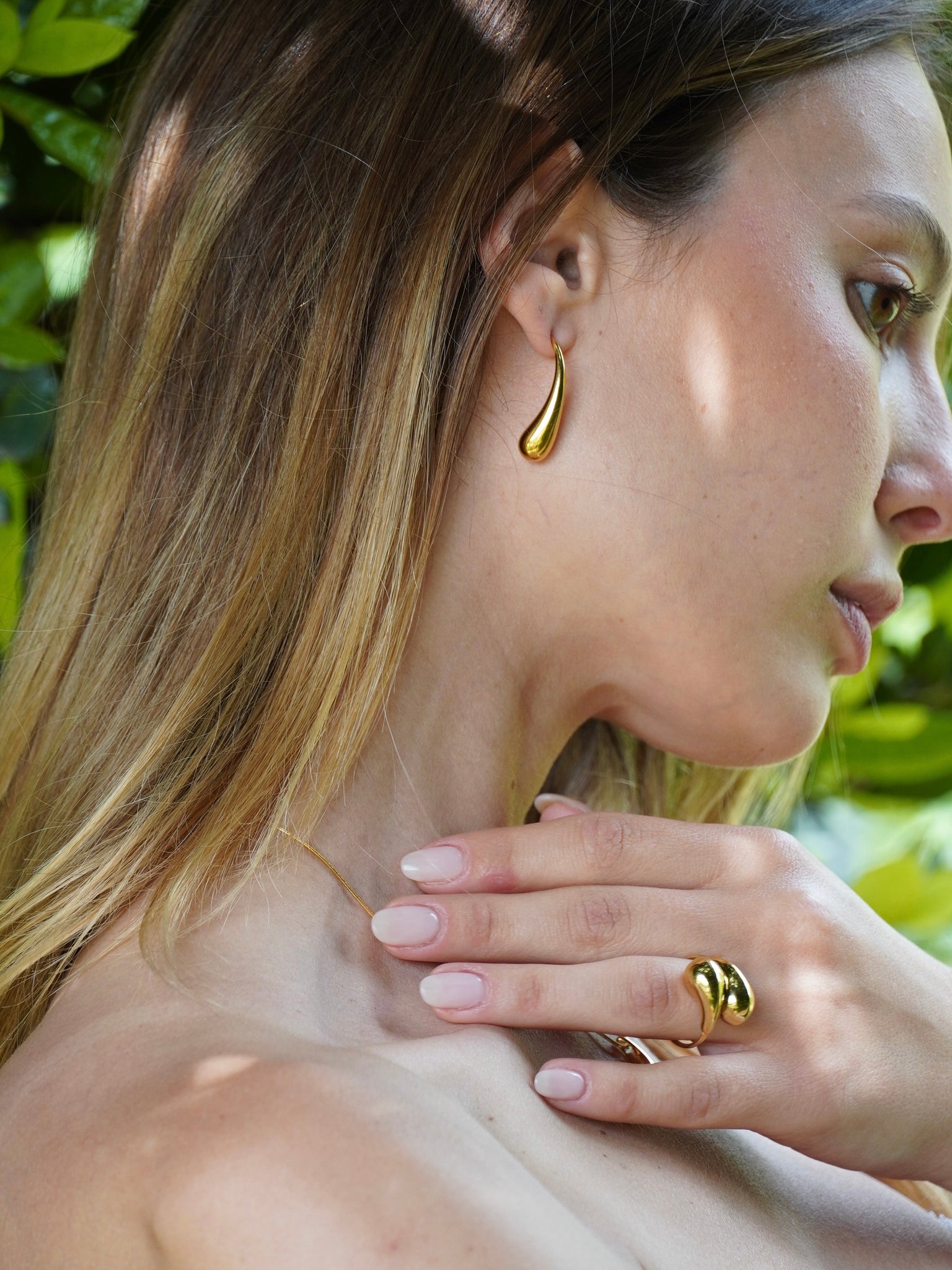 Anello Teardrop