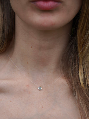 Collana punto luce invisibile