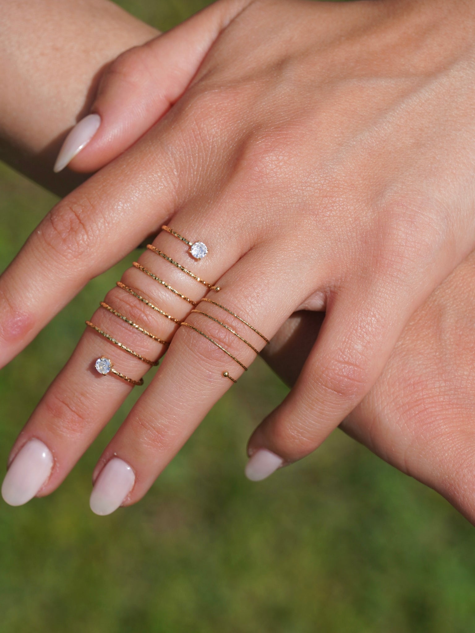 Anello Sparkling cage