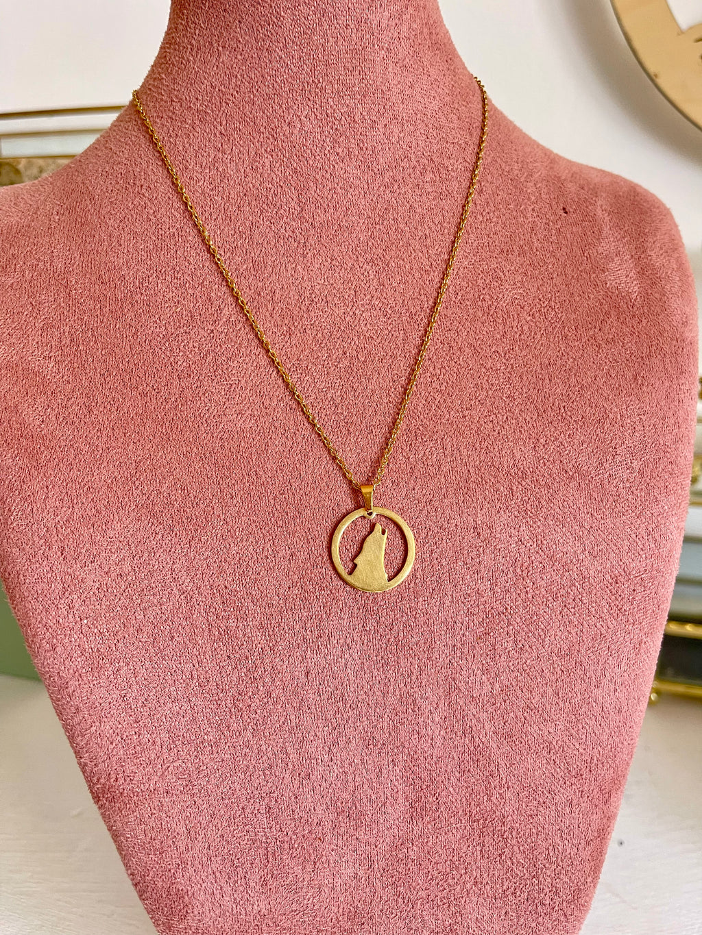 Collana Lupo - to the moon - Wanderlust Factory® ☽ Mobile Fashion Boutique 