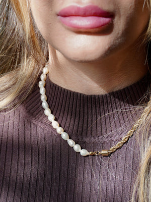 Collana Alaia & pearls