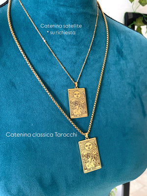 Collana Tarocchi - Arcani Maggiori ☽ waterproof - Wanderlust Factory® ☽ Mobile Fashion Boutique 