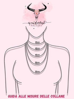 Collana Tarocchi - Arcani Maggiori ☽ waterproof - Wanderlust Factory® ☽ Mobile Fashion Boutique 