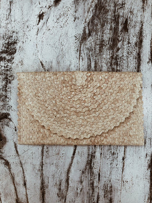 Pochette foglie di palma - Wanderlust Factory® ☽ Mobile Fashion Boutique 