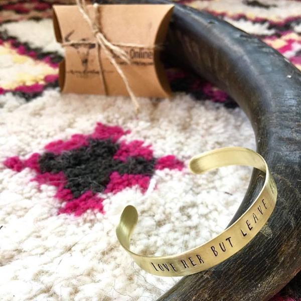 Bracciale personalizzato oro - classic - Wanderlust Factory® ☽ Mobile Fashion Boutique 