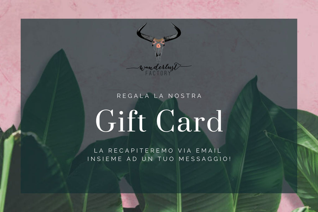 ⋅⦆ Wanderlust Factory - GIFT CARD ⦅ ⋅ - Wanderlust Factory® ☽ Mobile Fashion Boutique 