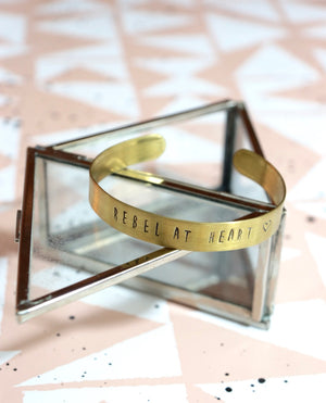 Bracciale personalizzato oro - classic - Wanderlust Factory® ☽ Mobile Fashion Boutique 