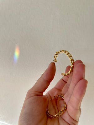 Orecchini Big chain