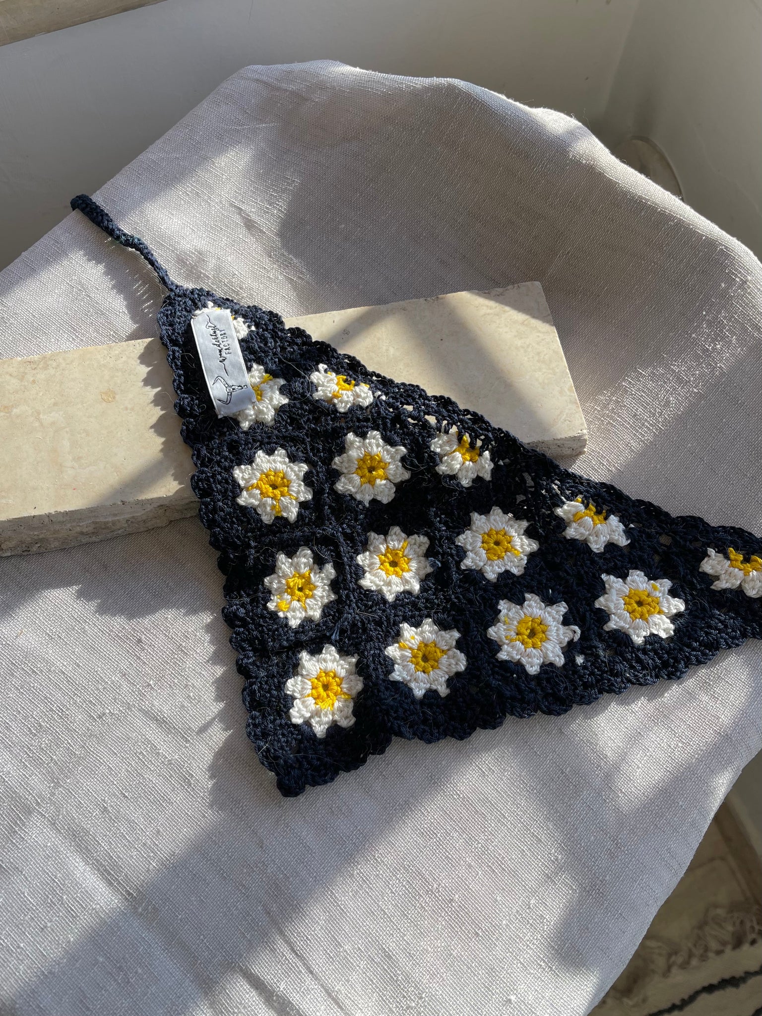 Bandana Daisy crochet