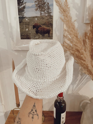 Crochet Cowgirl Hat - Wanderlust Factory® ☽ Mobile Fashion Boutique 