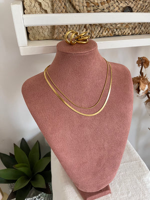 Collana Hailey ~ Small flat - Wanderlust Factory® ☽ Mobile Fashion Boutique 