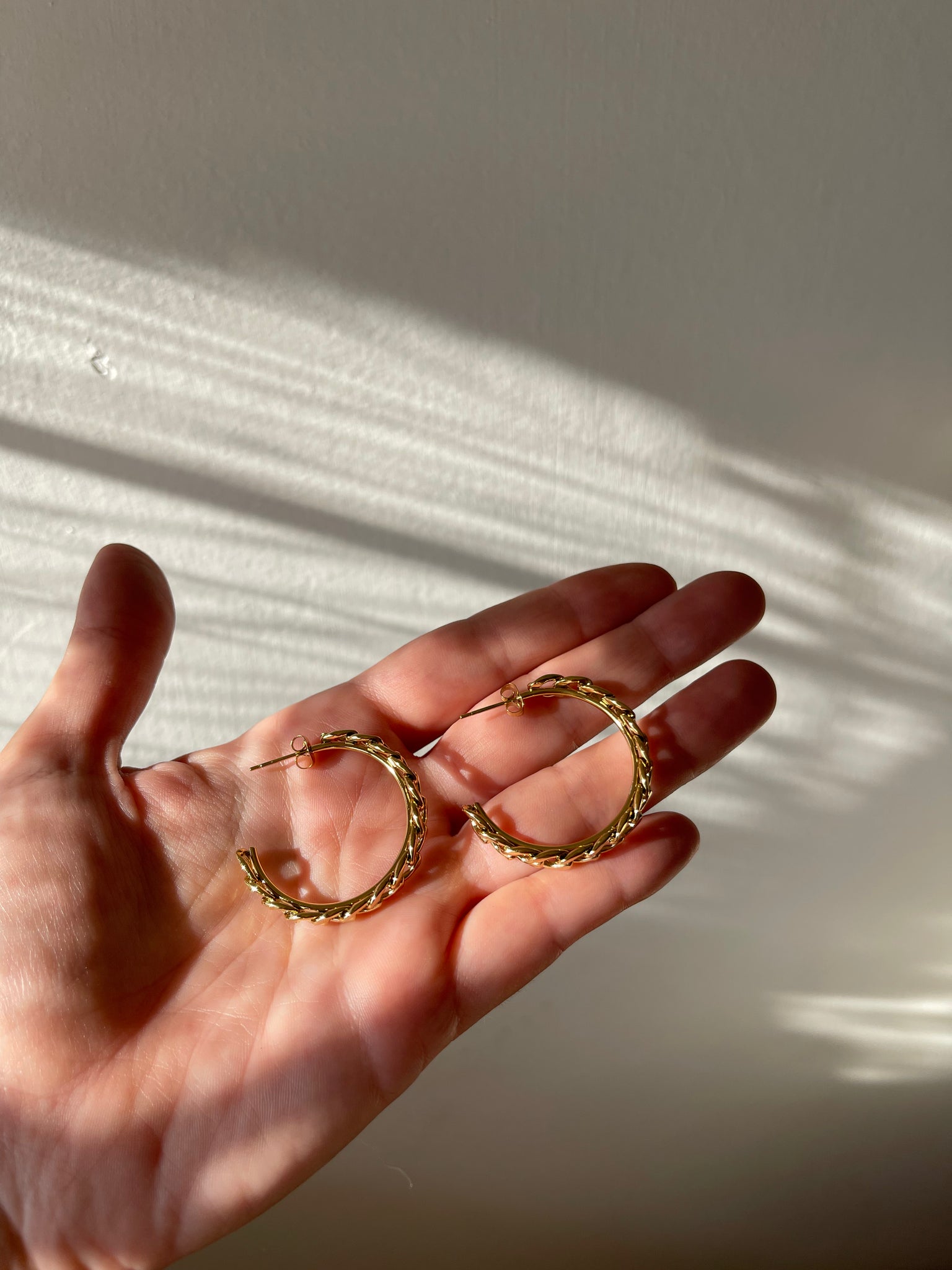 Orecchini Big chain