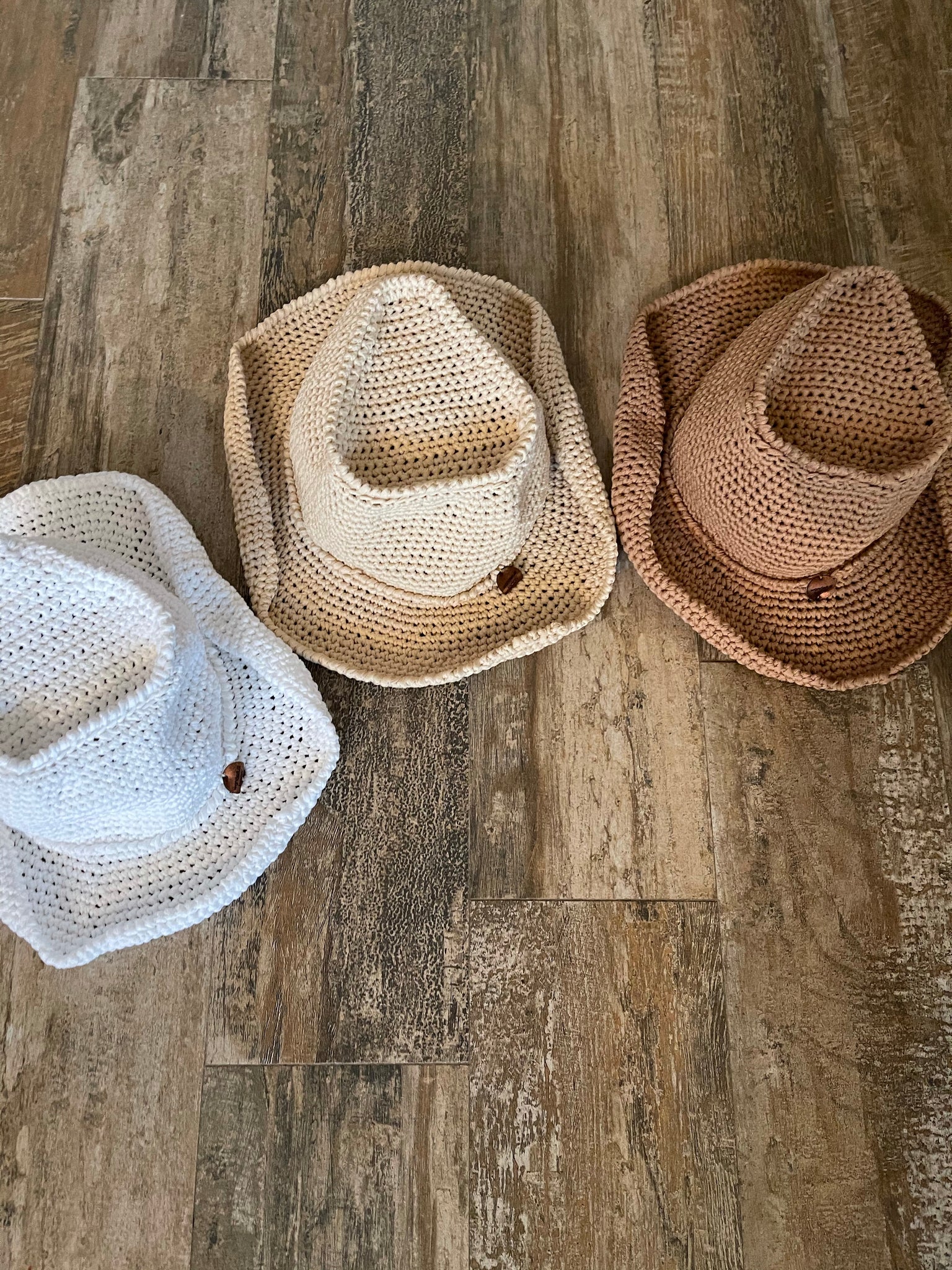 Crochet Cowgirl Hat - Wanderlust Factory® ☽ Mobile Fashion Boutique 