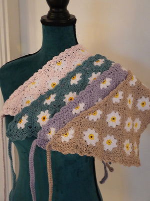 Bandana Daisy crochet