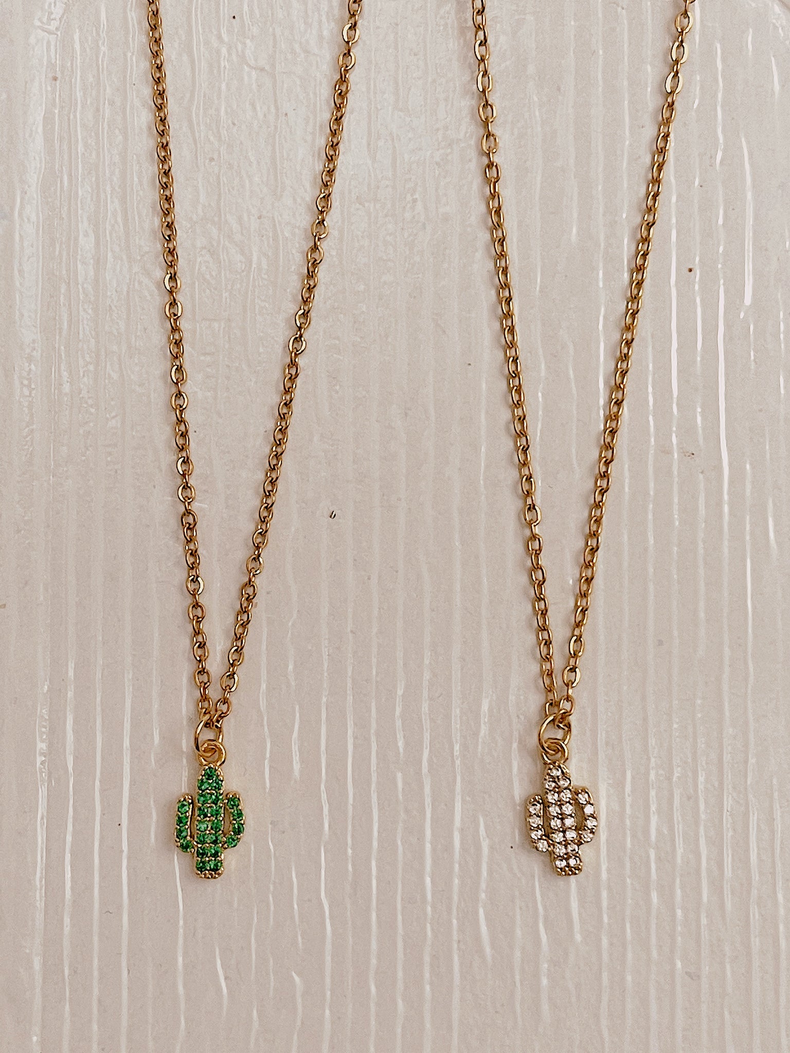 Collana mini cactus - Wanderlust Factory® ☽ Mobile Fashion Boutique 