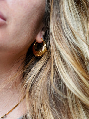 Orecchini Chunky bold - Wanderlust Factory® ☽ Mobile Fashion Boutique 