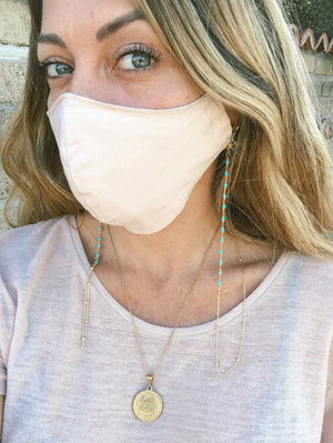 Collana per mascherina - Bahamas - Wanderlust Factory® ☽ Mobile Fashion Boutique 