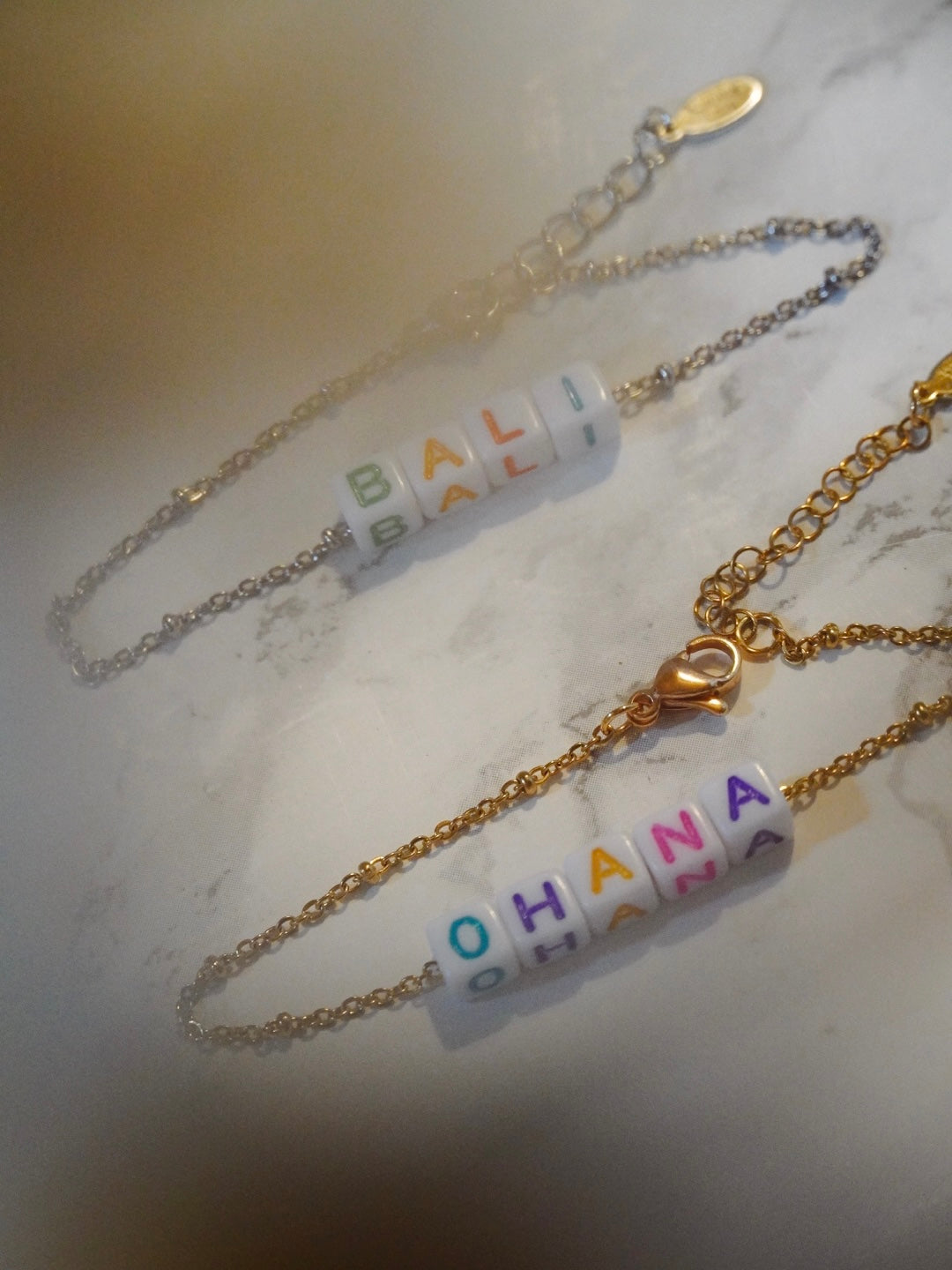 Bracciale o cavigliera - Wanderlust personalizzato - Wanderlust Factory® ☽ Mobile Fashion Boutique 