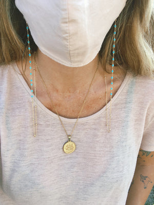 Collana per mascherina - Bahamas - Wanderlust Factory® ☽ Mobile Fashion Boutique 