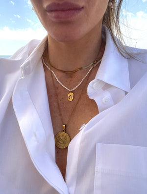 Collana Novilunio - Wanderlust Factory® ☽ Mobile Fashion Boutique 
