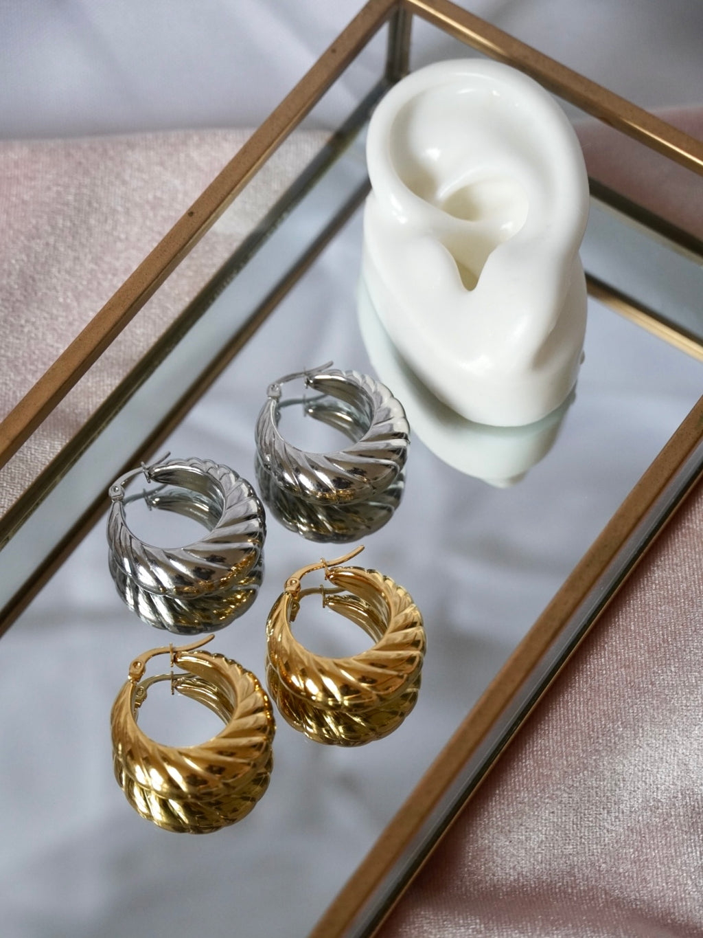 Orecchini Chunky bold - Wanderlust Factory® ☽ Mobile Fashion Boutique 
