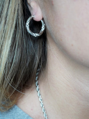 Orecchini Sparkling hoops