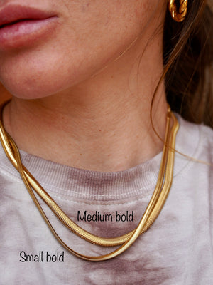 Collana Hailey ~ Medium bold - Wanderlust Factory® ☽ Mobile Fashion Boutique 