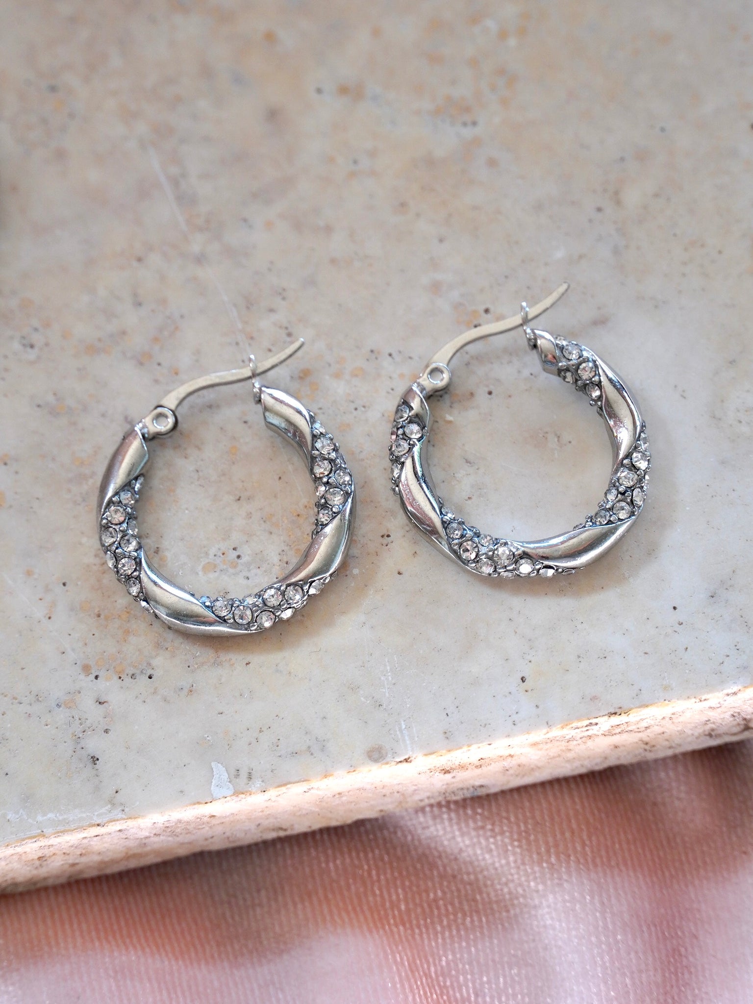 Orecchini Sparkling hoops