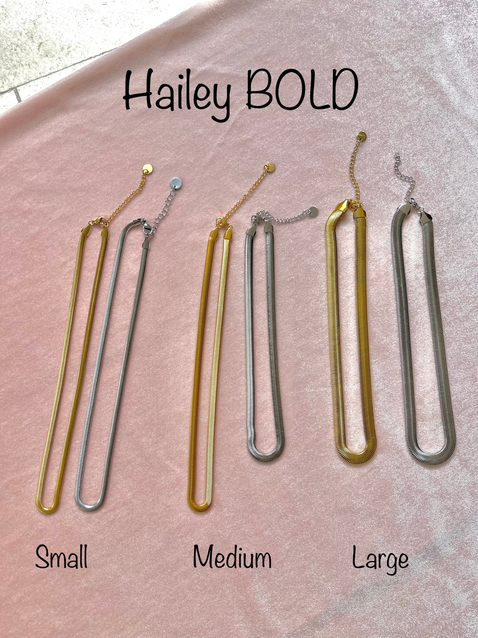 Collana Hailey ~ Small bold - Wanderlust Factory® ☽ Mobile Fashion Boutique 
