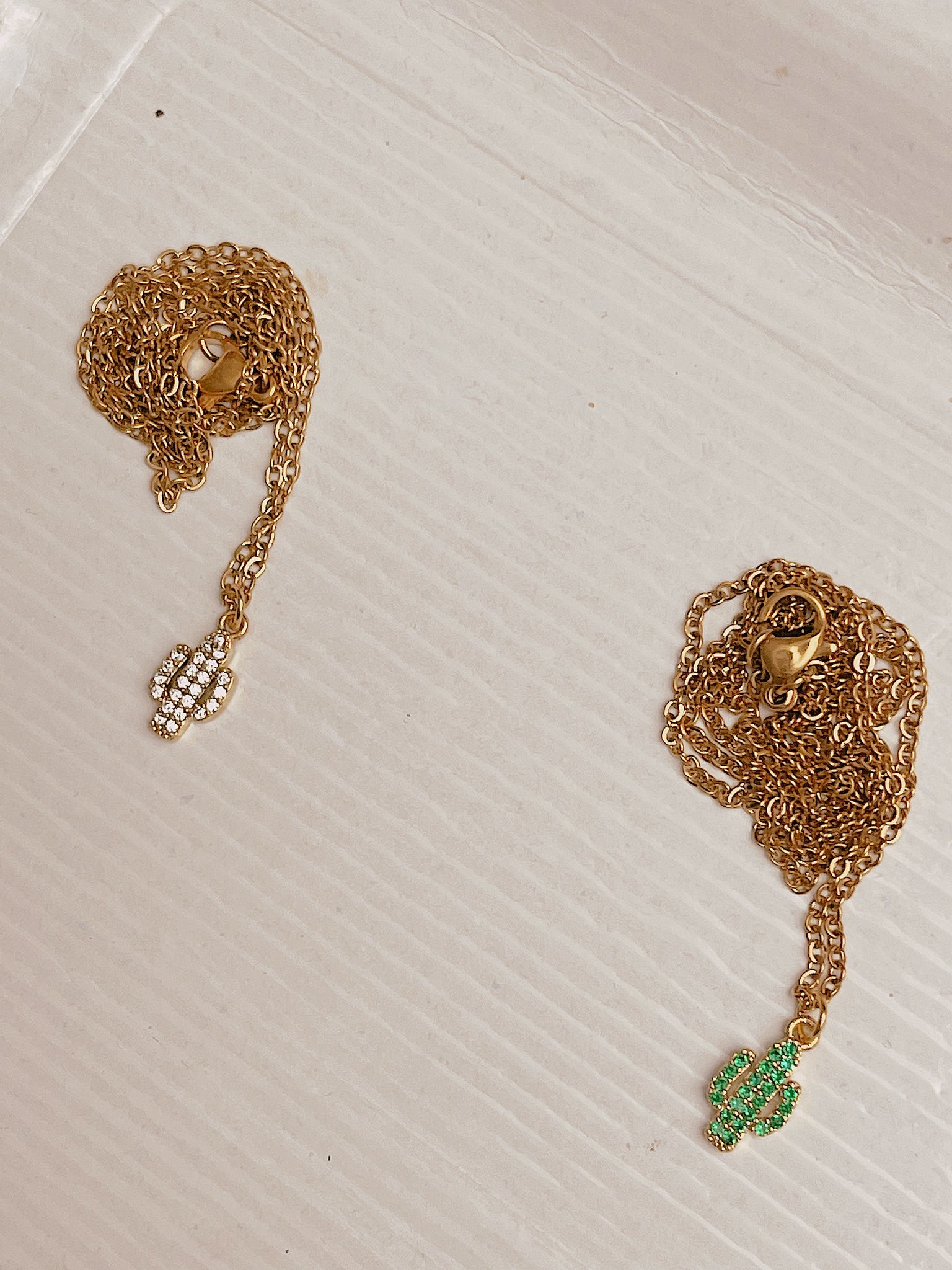 Collana mini cactus - Wanderlust Factory® ☽ Mobile Fashion Boutique 
