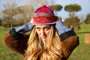 Cappello crochet - Mad hat - Wanderlust Factory® ☽ Mobile Fashion Boutique 