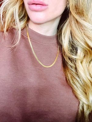 Collana Hailey ~ Medium FLAT - Wanderlust Factory® ☽ Mobile Fashion Boutique 