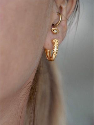 Orecchini Cheetah 🐆 - Wanderlust Factory® ☽ Mobile Fashion Boutique 