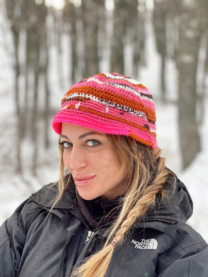 Cappello crochet - Mad hat - Wanderlust Factory® ☽ Mobile Fashion Boutique 