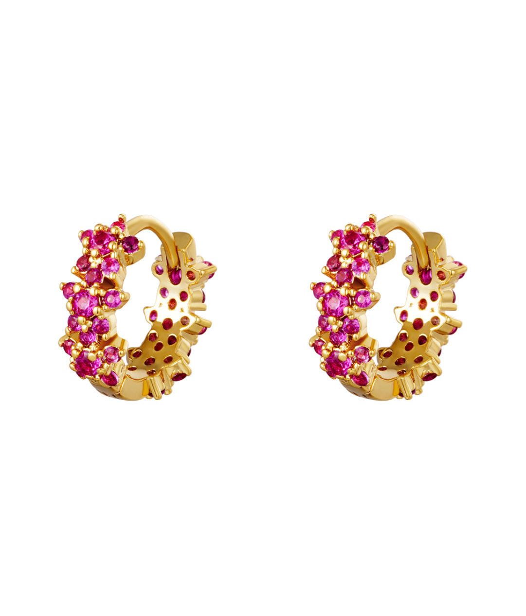 Orecchini mini mini shiny loops - Wanderlust Factory® ☽ Mobile Fashion Boutique 