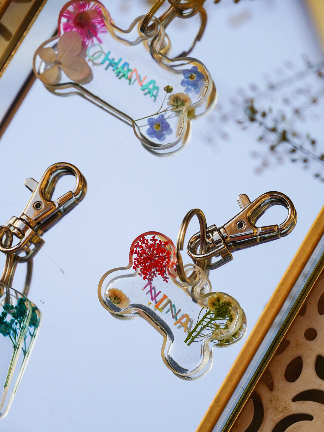 Pet Tag personalizzata - Osso - Wanderlust Factory® ☽ Mobile Fashion Boutique 