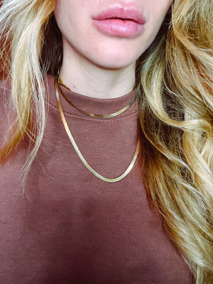 Collana Hailey ~ Medium FLAT - Wanderlust Factory® ☽ Mobile Fashion Boutique 
