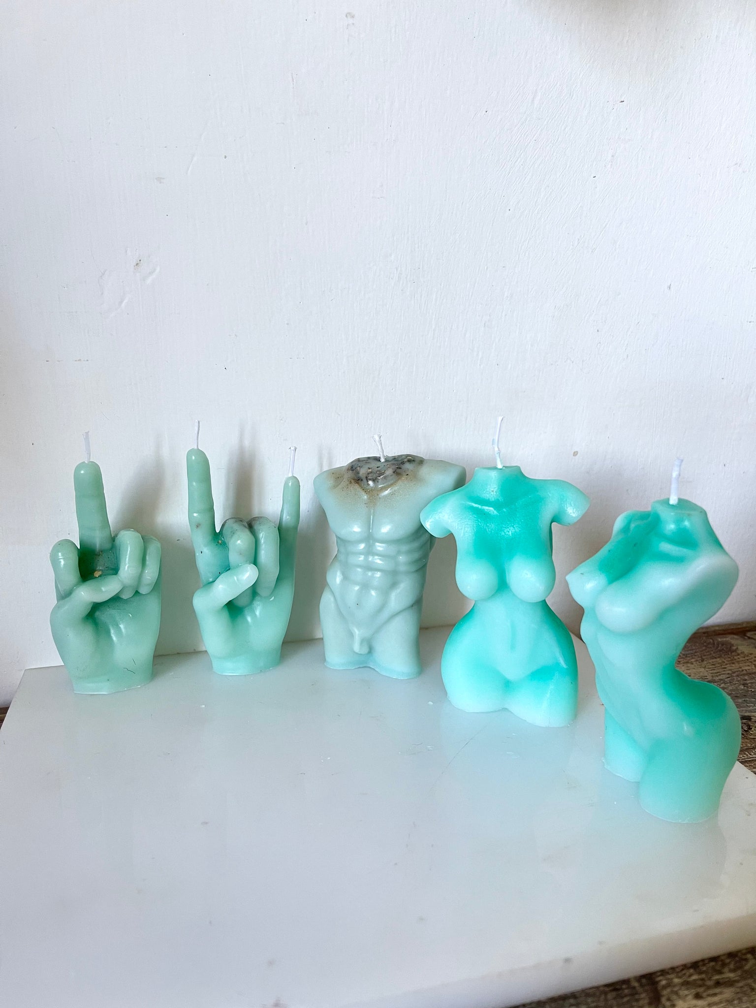Candele The Bodies colorate