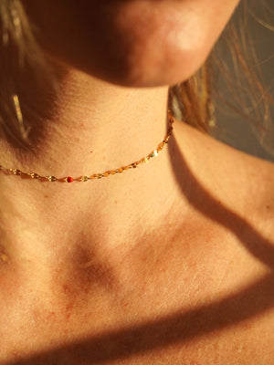 Collanina choker Luce multicolor - Wanderlust Factory® ☽ Mobile Fashion Boutique 