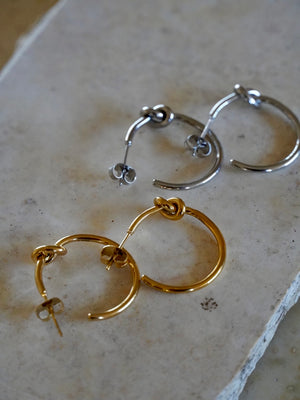 Orecchini The Knot - Wanderlust Factory® ☽ Mobile Fashion Boutique 