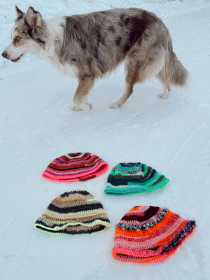 Cappello crochet - Mad hat - Wanderlust Factory® ☽ Mobile Fashion Boutique 