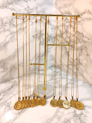 Collana - 12 segni dello Zodiaco - waterproof - Wanderlust Factory® ☽ Mobile Fashion Boutique 